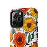 Sunflower Daisy Medley Fall Vibes Tough Phone Cases!