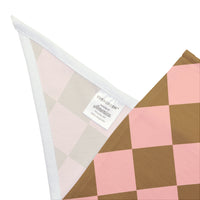 Pink and Cream Plaid Pet Bandana! Foxy Pets! Free Shipping!!!