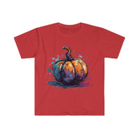 Watercolor Pumpkin Halloween Fall Vibes Unisex Graphic Tees!