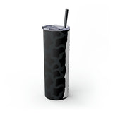 Custom Personalized Cow Printed Skinny Tumbler with Straw, 20oz! Multiple Colors!