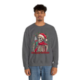 Have The day you Deserve Christmas edition Dead Inside Unisex Heavy Blend Crewneck Sweatshirt!