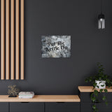 Western Put The Kettle On Grey and Black Canvas Gallery Wraps!