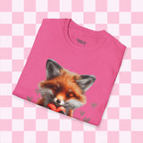 Fox Valentines Day T-Shirt! Valentines Day! Spring Vibes! Graphic Tees!