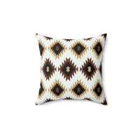 Western/Boho Aztec Brown Square Pillow!