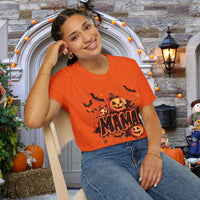 Mama Jacko lantern Unisex Graphic Tees! All New Heather Colors!!! Free Shipping!!! Halloween!