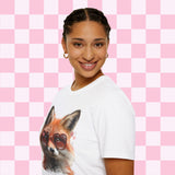 Retro Fox Sunglasses Valentines Day T-Shirt! Valentines Day! Spring Vibes! Graphic Tees!