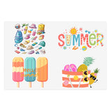 Summer Popsicles, Beach Tote, Pineapple Sticker Sheets! Free Shipping!