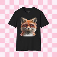 Retro Fox Sunglasses Valentines Day T-Shirt! Valentines Day! Spring Vibes! Graphic Tees!