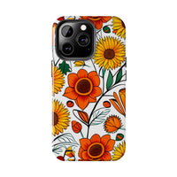 Sunflower Daisy Medley Fall Vibes Tough Phone Cases!