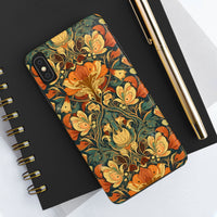 Fall Butterfly Florals Tough Phone Cases! Fall Vibes!