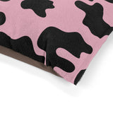 Black and Light Purple Cow Print Pet Bed! Foxy Pets! Free Shipping!!!