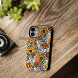 Retro Autumn Daisey's Fall Vibes Tough Phone Cases!