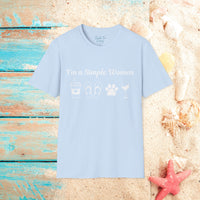 I'm a Simple Women Unisex Graphic Tees! Summer Vibes! All New Heather Colors!!! Free Shipping!!!