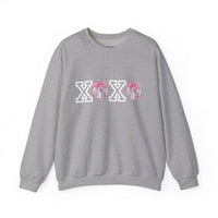 Valentines Day Sweatshirt Xoxo Disco Coquette/Back Printed