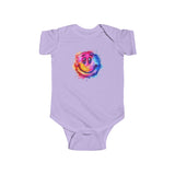 Rainbow Happy Smiley Unisex Infant Fine Jersey Bodysuit! Free Shipping!