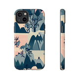 Pink and Blue Mountains Phone Cases! New!!! Over 40 Phone Sizes To Choose From! Free Shipping!!!