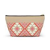 Wifey Pink Aztec Printed Travel Accessory Pouch, Check Out My Matching Weekender Bag! Free Shipping!!!