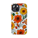 Sunflower Daisy Medley Fall Vibes Tough Phone Cases!