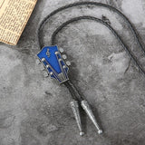 Music Guitar Bolo Tie Pendant!