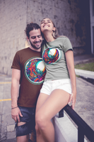 Mandala Moon Summer Time Unisex Graphic Tees! Summer Vibes!