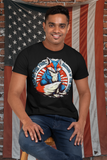 Land of The Free Because of The Brave Fox Version Unisex Graphic Tees! Independence Day!