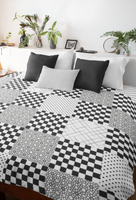 Zoe, Boho Patchwork Quilt Comforter! Super Soft! Free Shipping!! Mix and Match for That Boho Vibe!