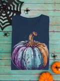 Ombre Pumpkin Halloween Fall Vibes Unisex Graphic Tees!