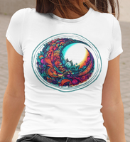 Mandala Moon Summer Time Unisex Graphic Tees! Summer Vibes!