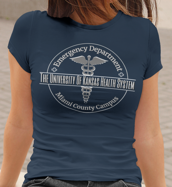 UPDATED Miami County Emergency Department Campus Unisex Graphic Tees! Medical Vibes!