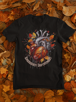 1 Emergency Department Anatomical Heart Fall Coloring Unisex Graphic Tees! Medical Vibes! Fall Vibes!