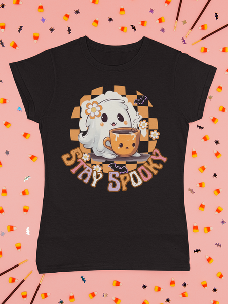 Stay Spooky Retro Halloween Unisex Graphic Tees! Fall Vibes!