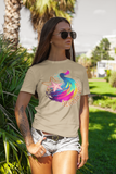 Mermaid Hair Neon Summer Time Unisex Graphic Tees! Summer Vibes!