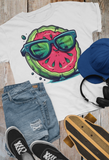 Watermelon Sunglasses Summertime Unisex Graphic Tees! Summer Vibes!