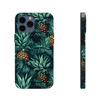 Teal Blue Pineapples Tough Phone Cases, Case-Mate! Summer Vibes!