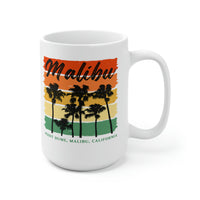 Malibu Ceramic Mug 15oz! Novelty Mugs! Travel Mug! Summer Vibes!