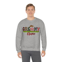 Grammy Claus Unisex Heavy Blend Crewneck Sweatshirt! Winter Vibes!