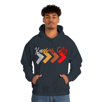 Kansas City Football Arrow Colors Unisex Heavy Blend Hooded Sweatshirt! Football Season!