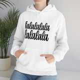 Falalalala lalala Christmas Unisex Heavy Blend Hooded Sweatshirt! Winter Vibes!