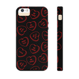 Valentines Day Candy Hearts Red and Black Tough Phone Cases, Case-Mate! Spring Vibes!