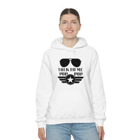 Talk to Me Pop Pop Unisex Heavy Blend Hooded Sweatshirt! Grandparent Vibes! Fathers Day!