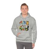 Kindness Matters Vintage Butterflies Unisex Heavy Blend Hooded Sweatshirt! Spring Vibes!