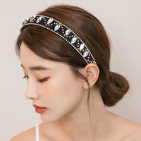 Trendy Geometric Rhinestone Hairband