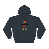 Grandpa Elf Unisex Heavy Blend Hooded Sweatshirt! Winter Vibes!