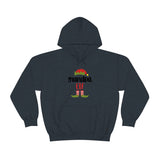 Grandpa Elf Unisex Heavy Blend Hooded Sweatshirt! Winter Vibes!