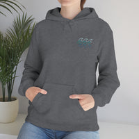 Blue Wave Wear Anywhere Unisex Heavy Blend Hooded Sweatshirt! Basics!