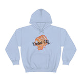 Kansas City Football Chief Outlined Unisex Heavy Blend Hooded Sweatshirt! Football Season!