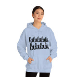 Falalalala lalala Christmas Unisex Heavy Blend Hooded Sweatshirt! Winter Vibes!