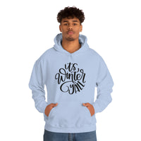 It's Winter Yall Unisex Heavy Blend Hooded Sweatshirt! Winter Vibes!