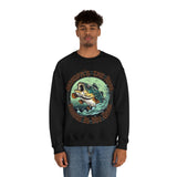 Grandpas The Name and Fishing is My Game Fathers Day Unisex Heavy Blend Crewneck Sweatshirt!