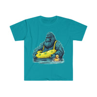 Sasquatch Rubby Ducky Funny Unisex Graphic Tees! Sarcastic Vibes!